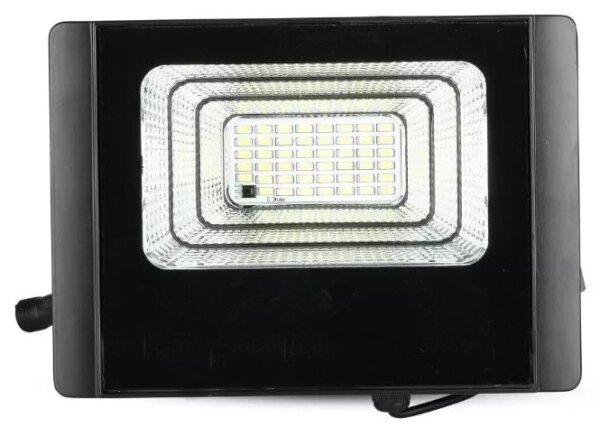 LED Stmívatelný solární reflektor LED/12W/3,2V 6000K IP65 + dálkové ovládání