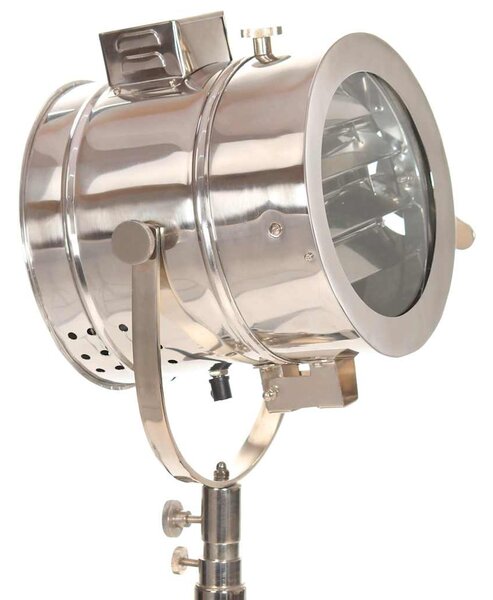 Stojací lampa na stativu masivní mangovníkové dřevo 165 cm 286111