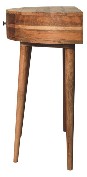 Konzolový stolek Odyssey v dubovém odstínu, 70 × 40 × 80 cm