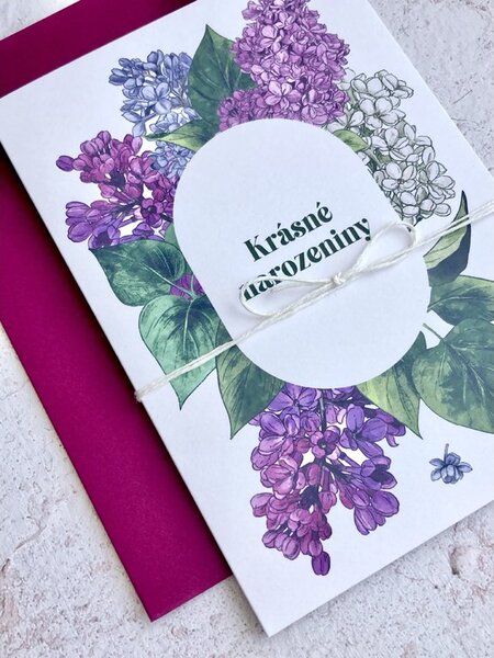 Spring Studio Vánoční blahopřání Šeřík
