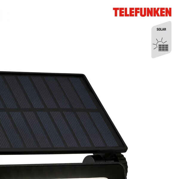 TF 322605TF TELEFUNKEN LED bodové svítidlo solární, pohybové čidlo, soumrakový senzor - BRILONER