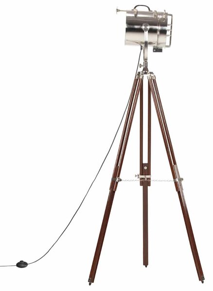Stojací lampa na stativu masivní mangovníkové dřevo 180 cm 286203