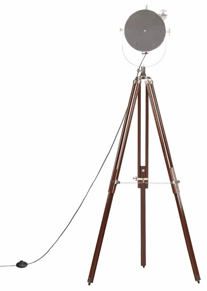 Stojací lampa na stativu masivní mangovníkové dřevo 180 cm 286203