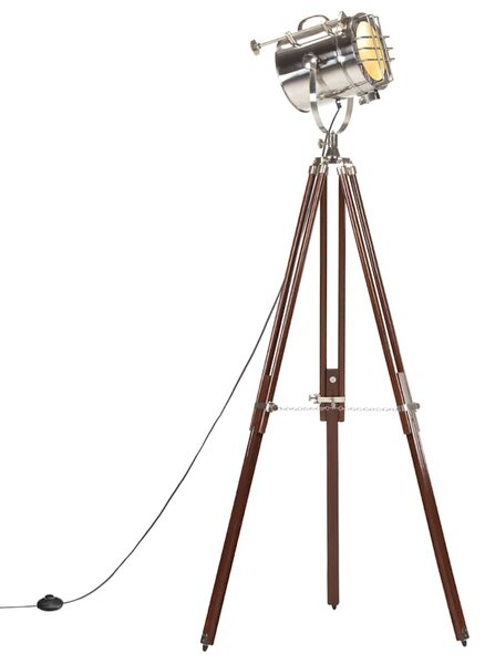 Stojací lampa na stativu masivní mangovníkové dřevo 180 cm 286203
