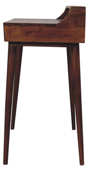 Konzolový stolek Elevated v kaštanovém odstínu, 100 × 45 × 88 cm
