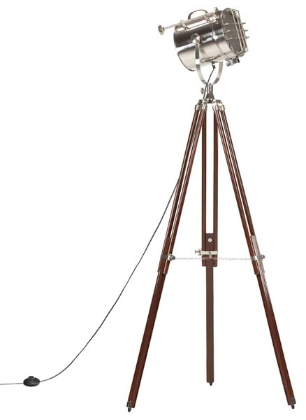 Stojací lampa na stativu masivní mangovníkové dřevo 180 cm 286203