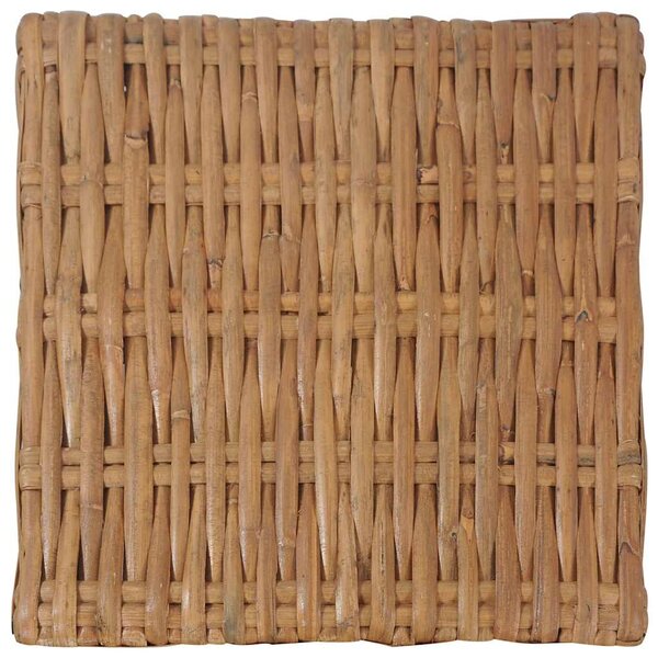 Konferenční stolek 47 x 47 x 28 cm přírodní ratan 286282