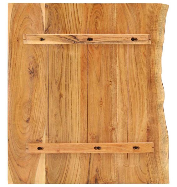 Krycí deska pro toaletní skříňku masivní akácie 58x52x2,5 cm 286317