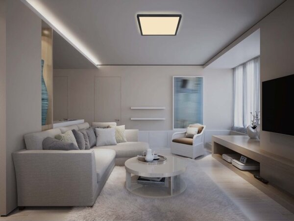 Globo 41563-24B - LED Koupelnové stropní svítidlo SAPANA LED/24W/230V IP44 černá