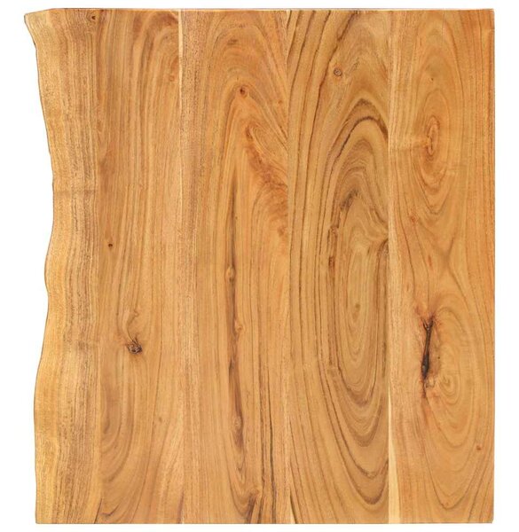 Krycí deska pro toaletní skříňku masivní akácie 58x52x2,5 cm 286317