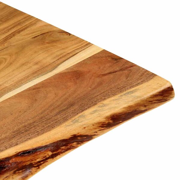 Krycí deska pro toaletní skříňku masivní akácie 100x52x2,5 cm 286321
