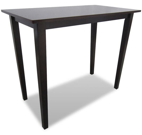 Barový stůl Mogo - dřevěný | hnědý