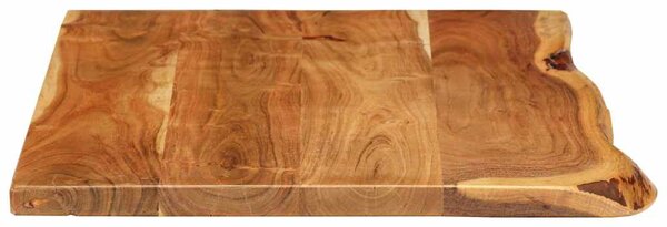 Krycí deska pro toaletní skříňku masivní akácie 100x52x2,5 cm 286321