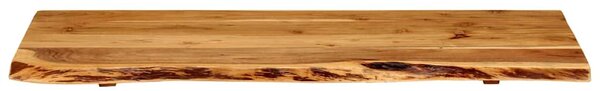 Krycí deska pro toaletní skříňku masivní akácie 100x52x2,5 cm 286321