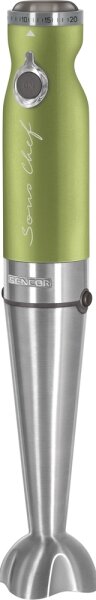 Sencor - Tyčový mixér 4v1 1200W/230V nerez/zelená