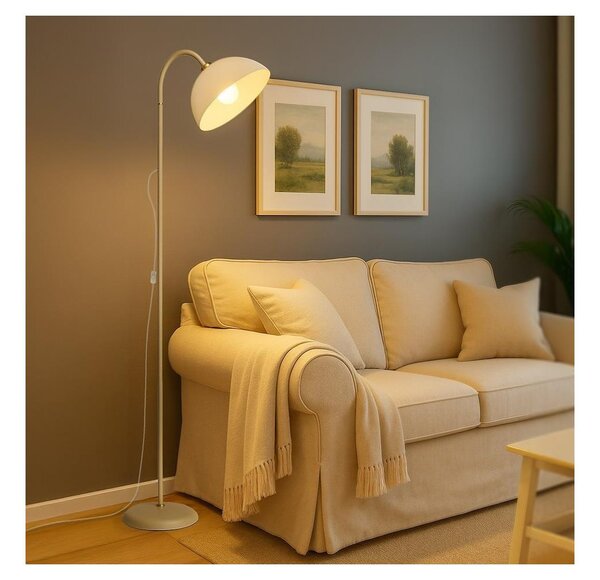 Stojací lampa ZACK 1xE27/15W/230V béžová