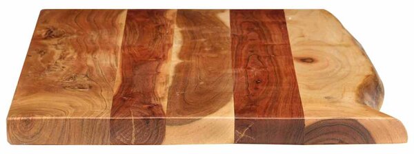 Krycí deska pro toaletní skříňku masivní akácie 100x52x3,8 cm 286322