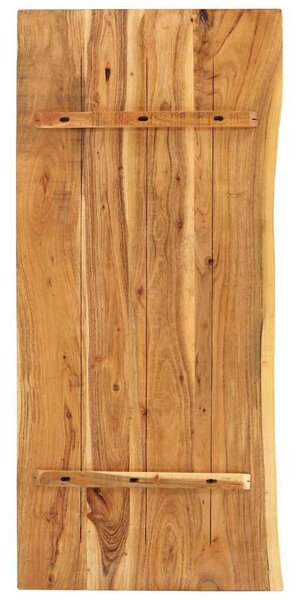 Krycí deska pro toaletní skříňku masivní akácie 114x52x2,5 cm 286323