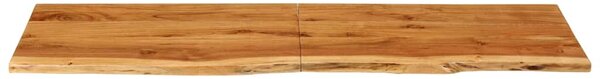 Krycí deska pro toaletní skříňku masivní akácie 140x52x2,5 cm 286325