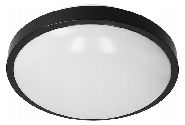 Stropní svítidlo 2xE27/40W/230V pr. 29,5 cm černá