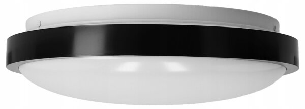 Stropní svítidlo 2xE27/40W/230V pr. 29,5 cm černá