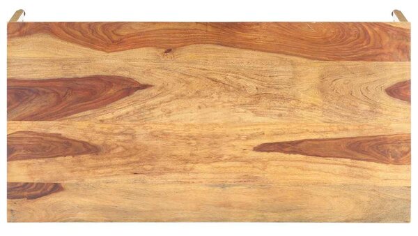 Konferenční stolek 120 x 60 x 40 cm masivní dřevo 286339