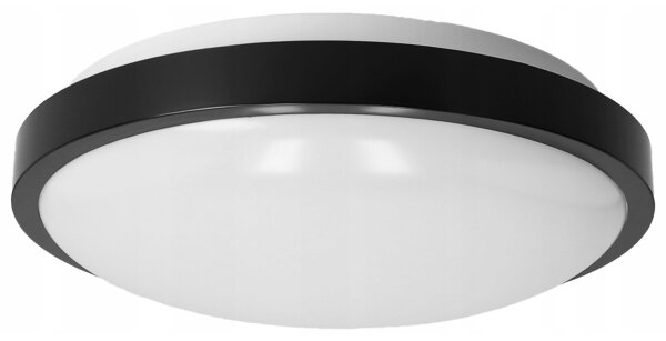 Stropní svítidlo 2xE27/40W/230V pr. 29,5 cm černá