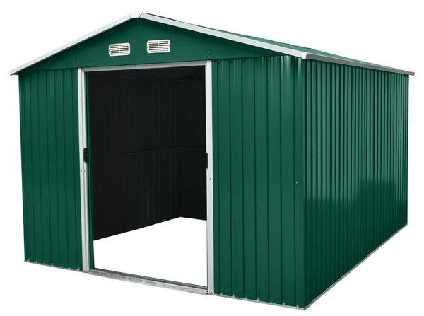 Zahradní domek BestBerg ZDB-9Z / 9 m² / 279 x 324 x 211 cm / zelená
