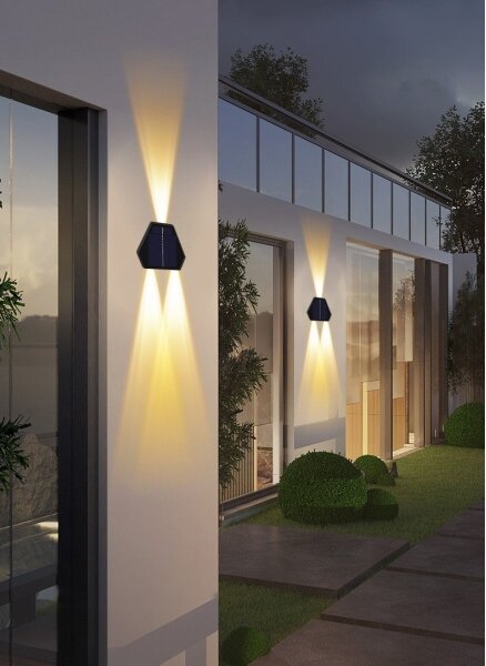 Immax 08488L - LED Solární nástěnné svítidlo se senzorem LED/2W/5V IP54