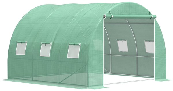 Zahradní fóliovník BestBerg BBGT-6G / 6 m² / 3 x 2 x 2 m / zelená