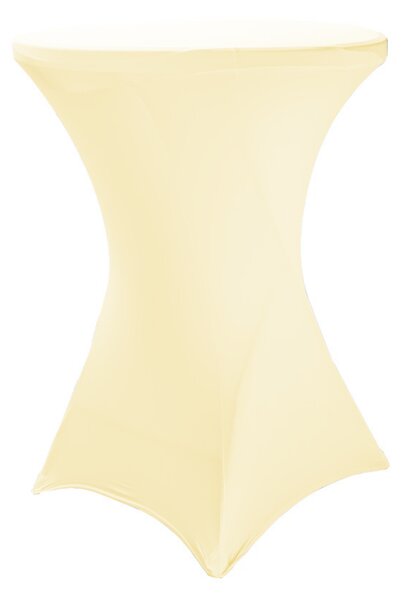 TENTino Elastický ubrus STANDARD na koktejlový bistro stůl 60 cm VÍCE BAREV Barva ubrusu: ORANŽOVÁ / ORANGE