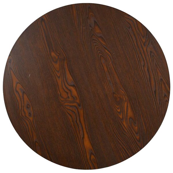 Bistro stolek tmavě hnědý 80 cm MDF 286425