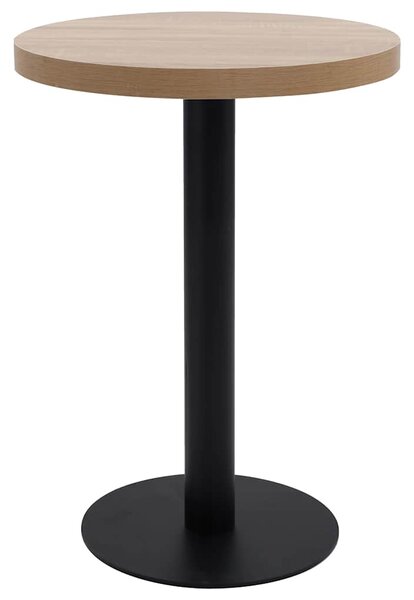 Bistro stolek světle hnědý 60 cm MDF 286421
