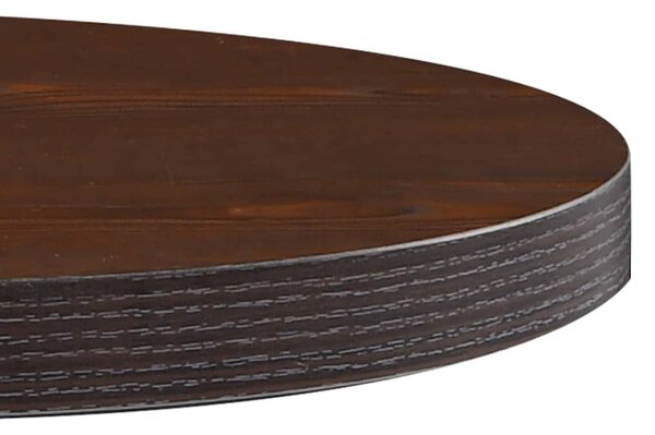 Bistro stolek tmavě hnědý 60 cm MDF 286422