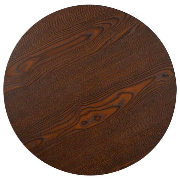 Bistro stolek tmavě hnědý 60 cm MDF 286422