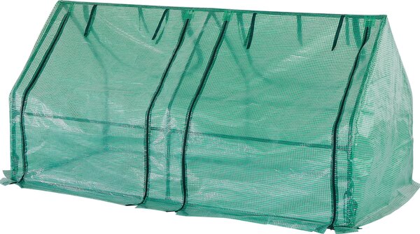 Mini fóliový skleník BestBerg BBGH-180 / 180 x 90 x 90 cm / zelená