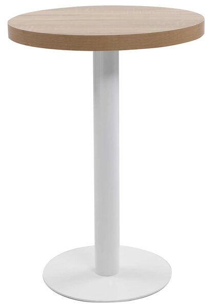 Bistro stolek světle hnědý 60 cm MDF 286420