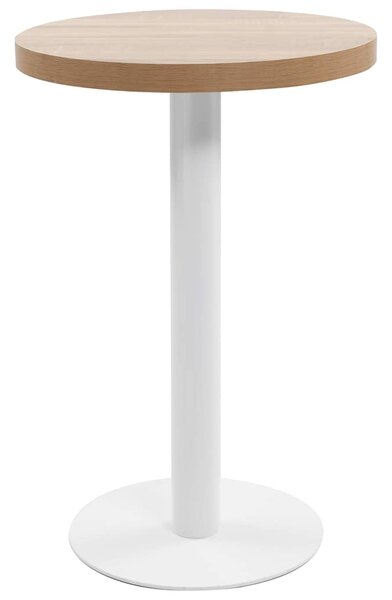 Bistro stolek světle hnědý 50 cm MDF 286417