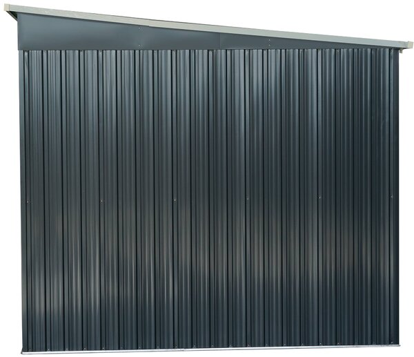 Zahradní domek BestBerg ZD-808AW / 5,6 m² / 236 × 238 × 203 cm / antracit/bílá