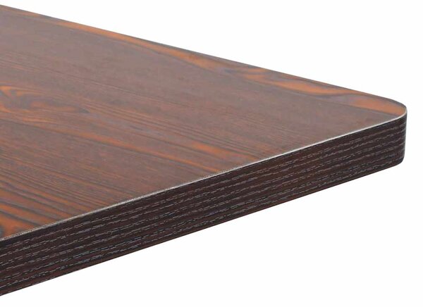 Bistro stolek tmavě hnědý 50 x 50 cm MDF 286428