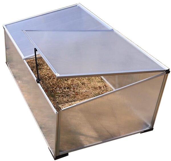 Pařeniště BestBerg BBGH-60CF / 100 x 60 x 40 cm / stříbrná