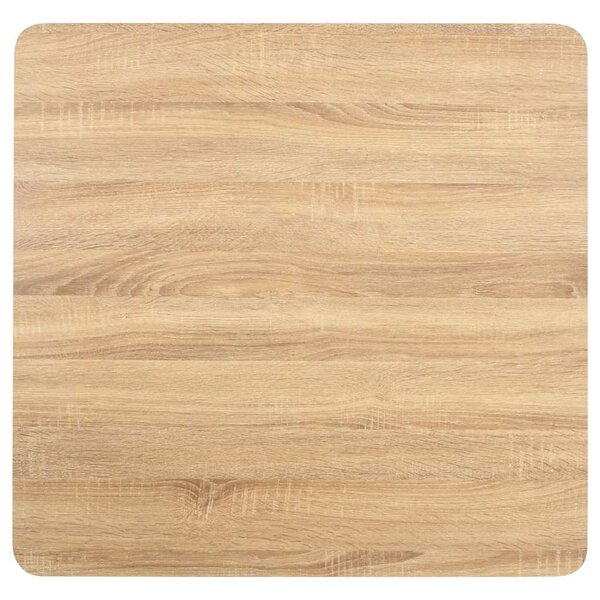 Bistro stolek světle hnědý 80 x 80 cm MDF 286432