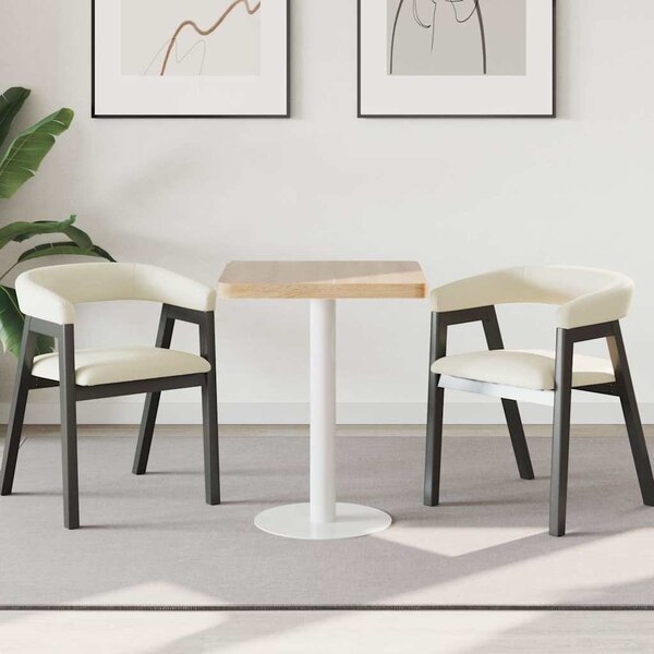 Bistro stolek světle hnědý 60 x 60 cm MDF 286429