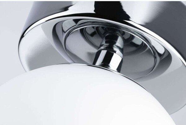 Paulmann - Gove LED Stropní Lampa IP44 Ø17 Chrom/Satin