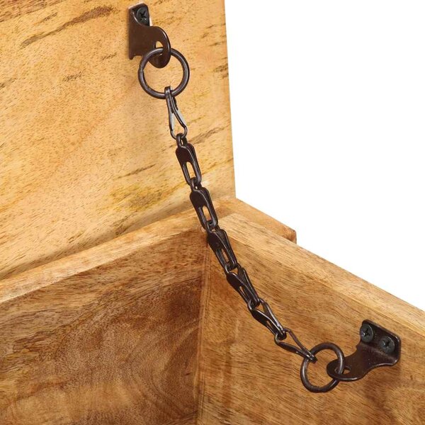 Úložný box 99 x 35 x 48 cm masivní mangovníkové dřevo 286462