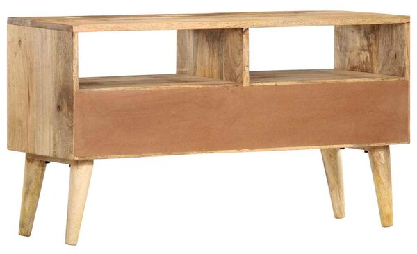 TV stolek 90 x 30 x 50 cm masivní mangovníkové dřevo 286463