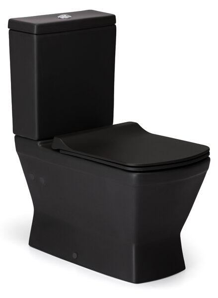 CERANO - WC kombi Loreto - černá