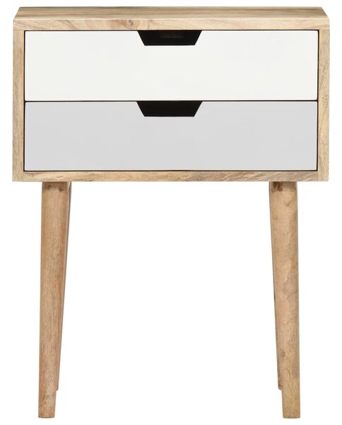 Noční stolek 47 x 35 x 59 cm masivní mangovníkové dřevo 286481