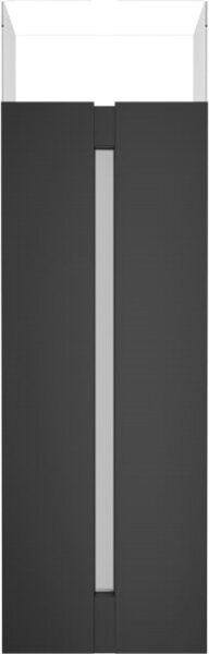 Kratki ROMEO/CZARNY/TUV - BIO krb ROMEO 113,6x35,9 cm 2kW černá