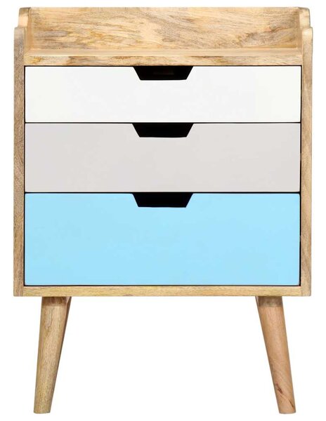 Noční stolek 47 x 35 x 63 cm masivní mangovníkové dřevo 286480